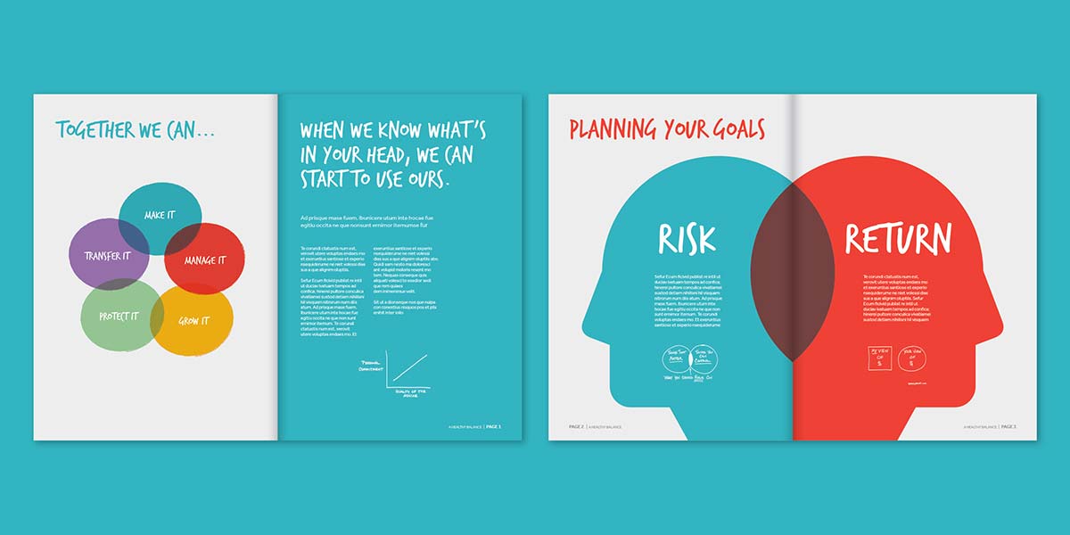 collaborative consulting brand story in brochure by angle limited
