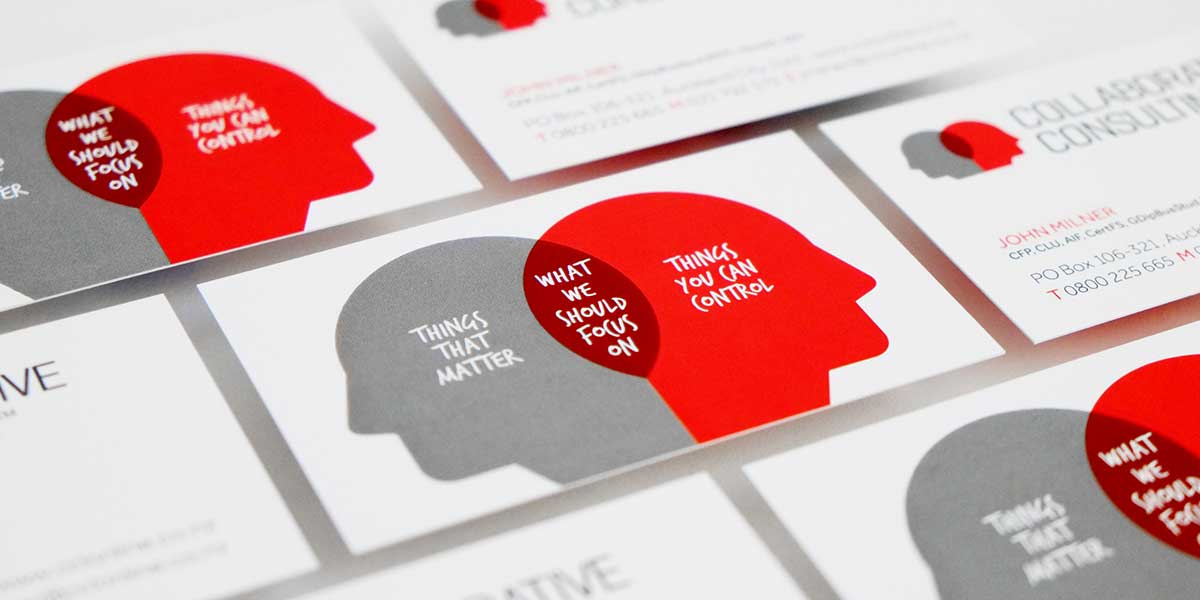 collaborative consulting business cards designed by angle limited