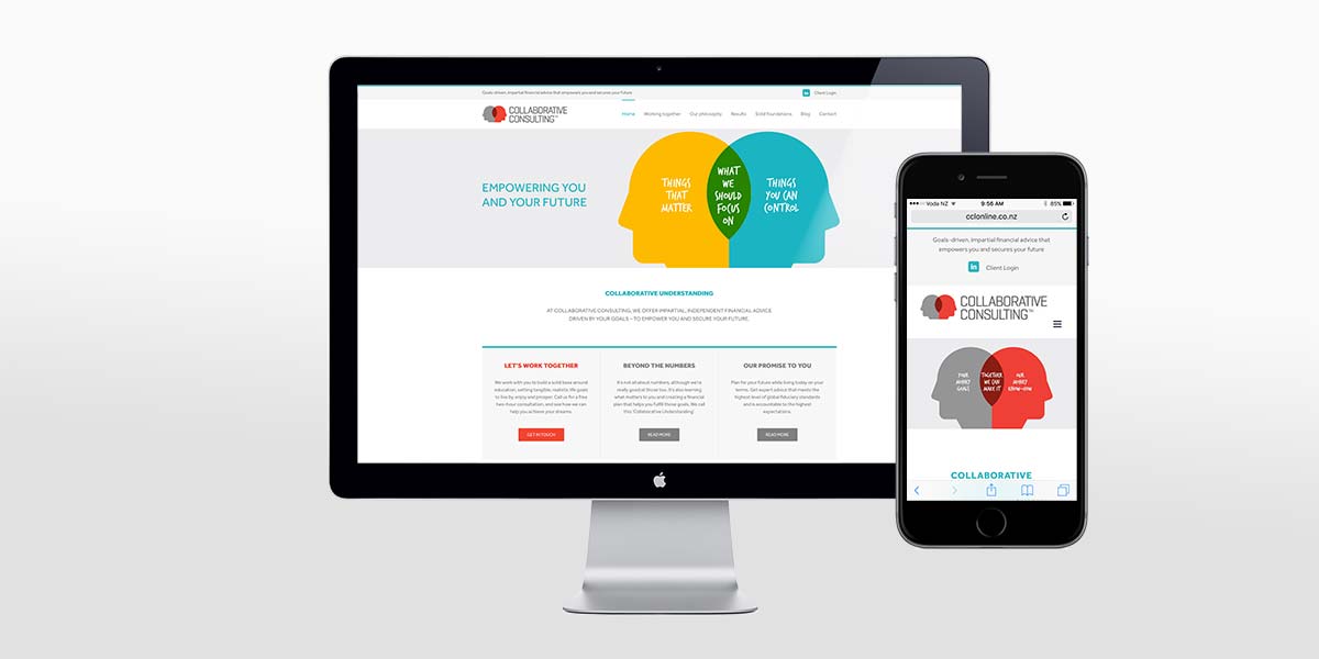 collaborative consulting website designed by angle limited