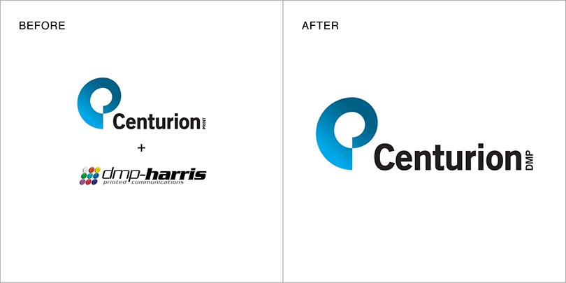 Rebranding by Angle Limited Auckland for Centurion Print