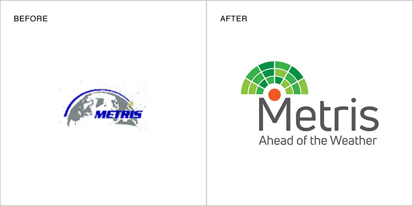 Rebranding by Angle Limited Auckland for Metris New Zealand